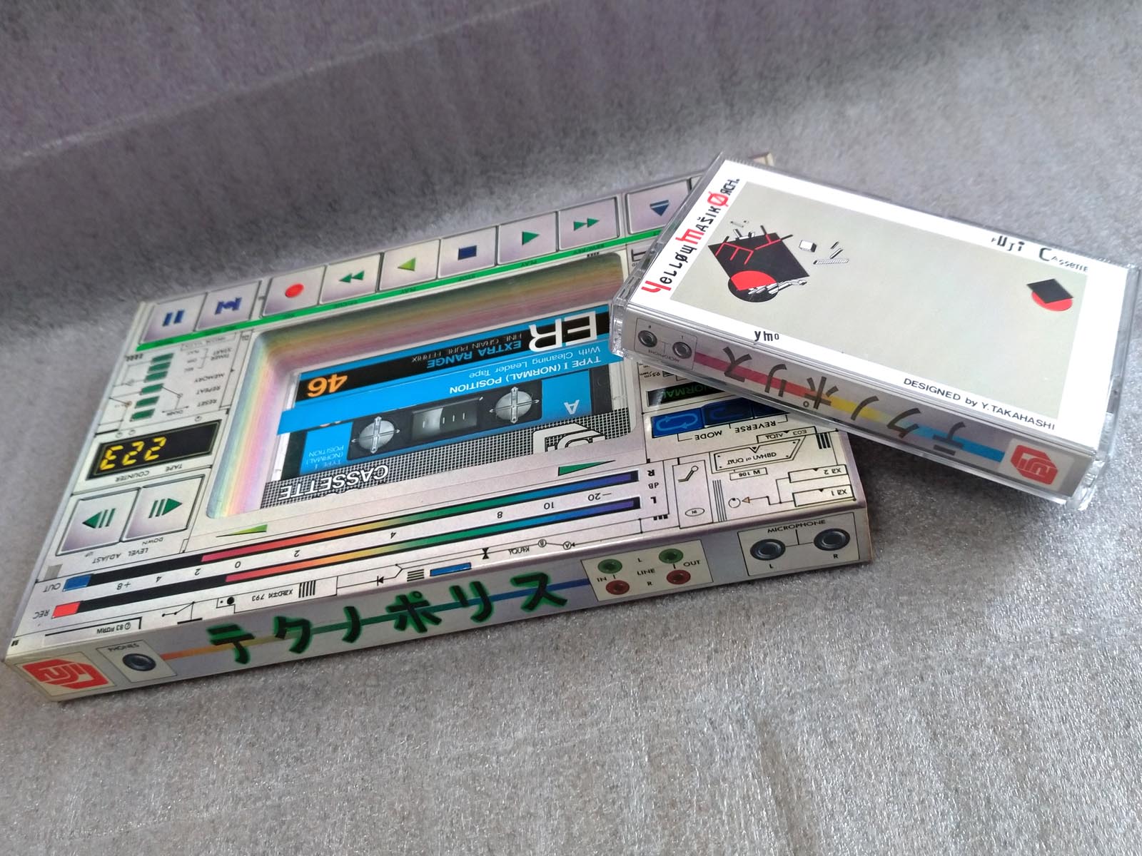 YMO FUJI CASSETTE テクノポリス カセットブック イエローマジック 