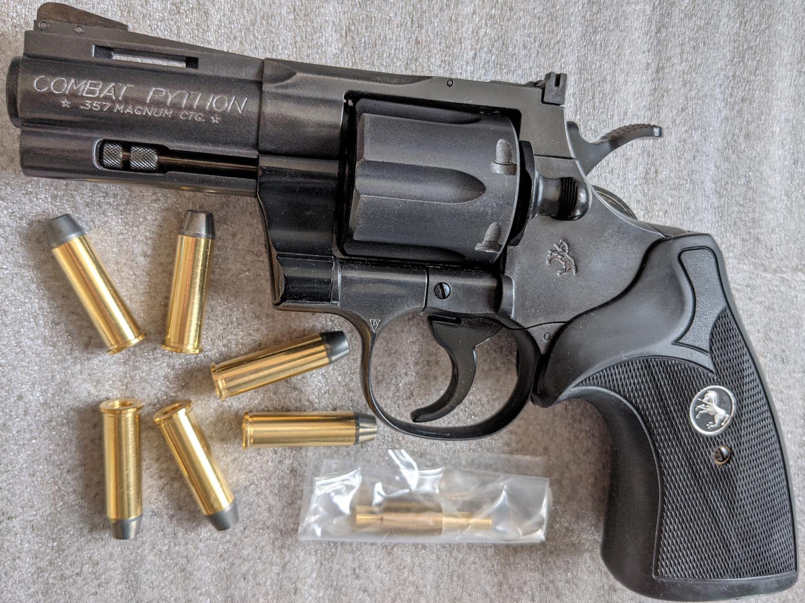 コクサイ コルトパイソン 357 マグナム 3インチ COLT PYTHON