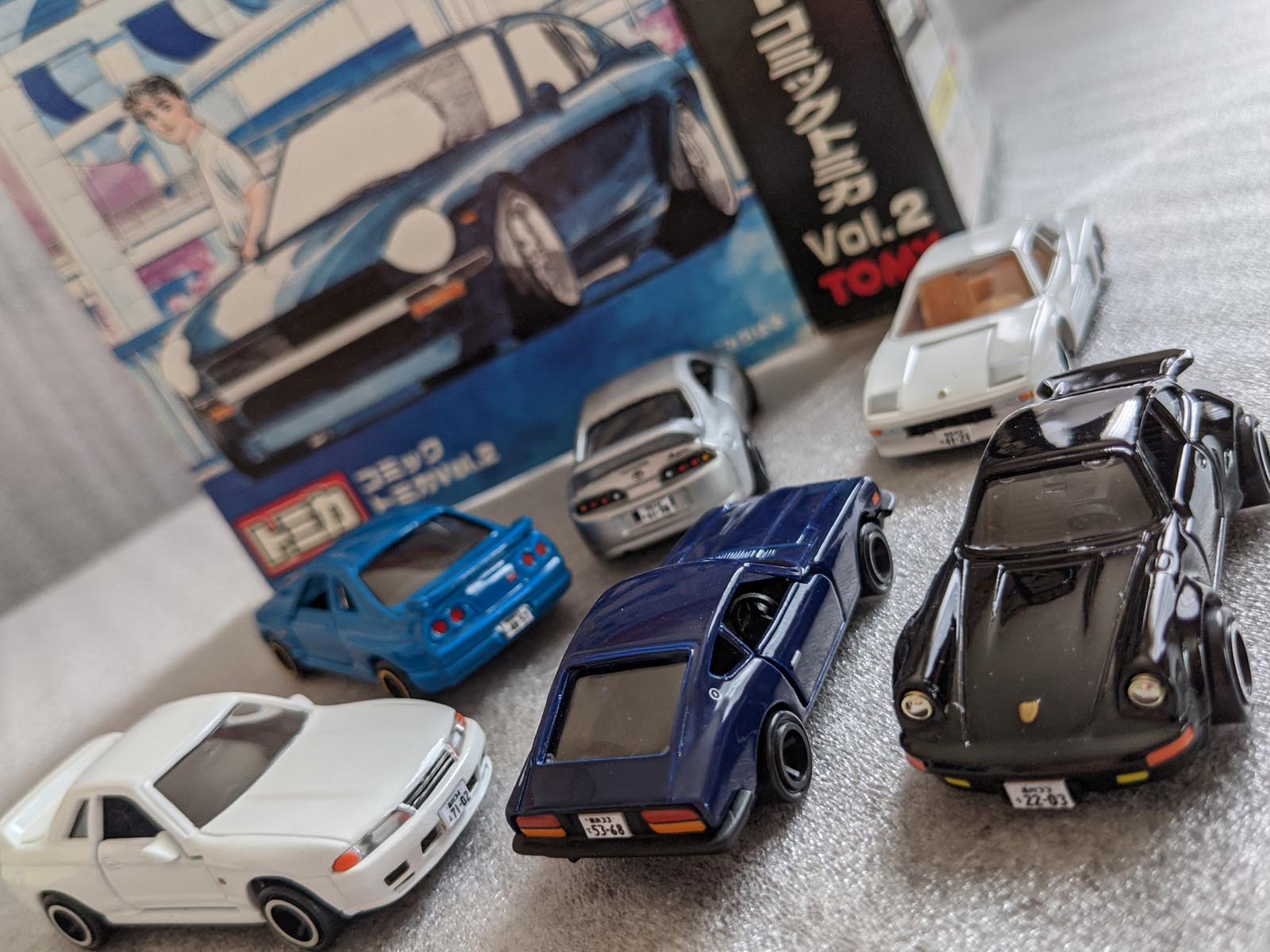 【在庫有】ミニカー 湾岸ミッドナイト コミックトミカVol.2 S30Z＆R-32GTR＆フェラーリテスタロッサ 他 TOMY その他